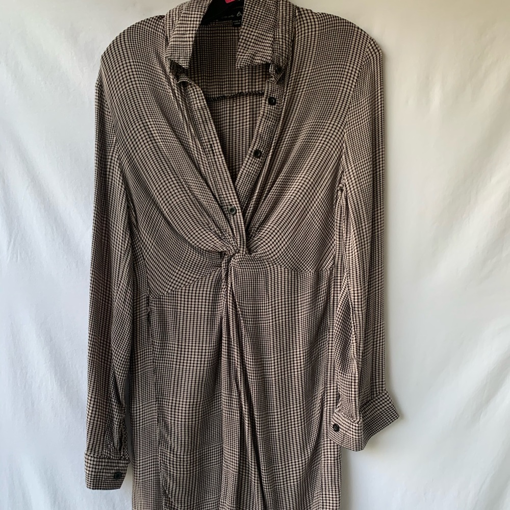 COPY - Hounds tooth pattern dress